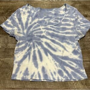 American Eagle Tie-Dye Short Sleeve Shirt Size Medium